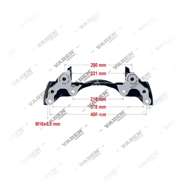 0004216506 MERCEDES BENZ MAXX 22L- L - 22.5", Bremssattel-Träger, Bremssattelträger MERCEDES BENZ OEM-Teil