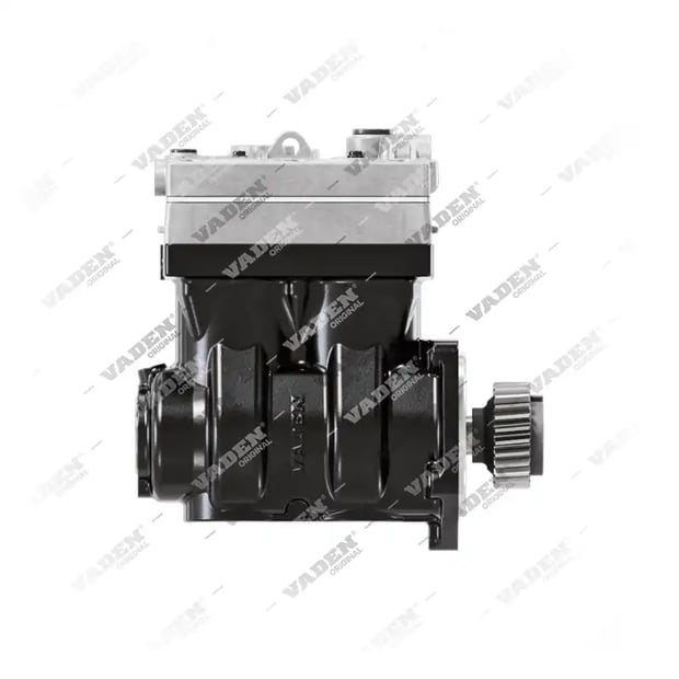 5) 9125120060SP1,9125120067SP1,20770303SP1, 1300 190 009 (7600 880 003, 1549425 avec engrenage), Double cylindre, Compresseur d'air, Vaden