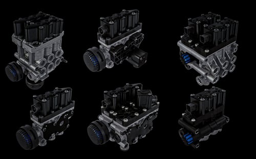 ECAS Solenoid Valves: The Precision Control Point for Heavy-Duty Air Suspension
