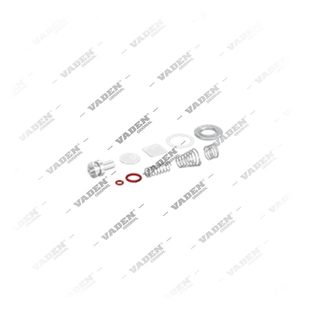 1) , 2600 020 200 Kit de válvulas, Kit reparo do compressor de freio a ar, Vaden