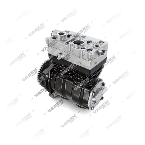 2) 4127040020SP1,4127040027SP1,4127040070SP1,4127040077SP1,4127040130SP1,4127040137SP1,4127040160SP1,4127040167SP1,20574763SP1,20775224SP1,20866605SP1,70330056SP1,85000491SP1, 1300185002 (7600 850 009, 20364148 com engrenagem), Cilindro duplo, Compressor de ar, Vaden