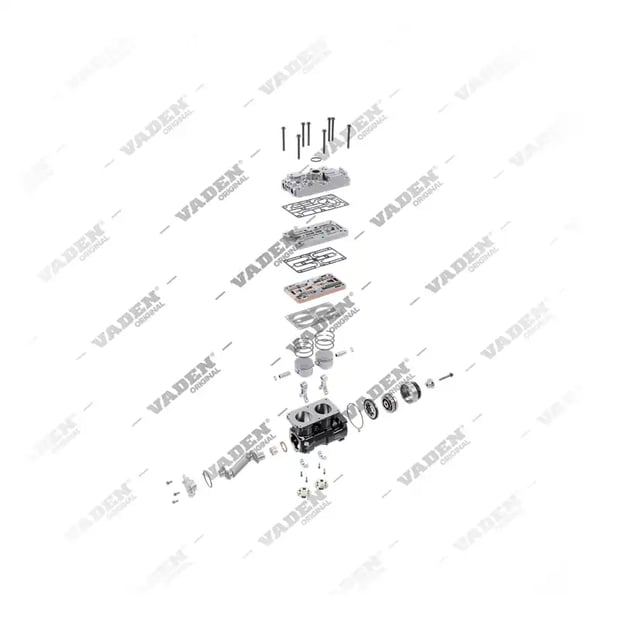 1400 095 001 EURO6, Avec Embrayage, Compresseur d'air – image 9