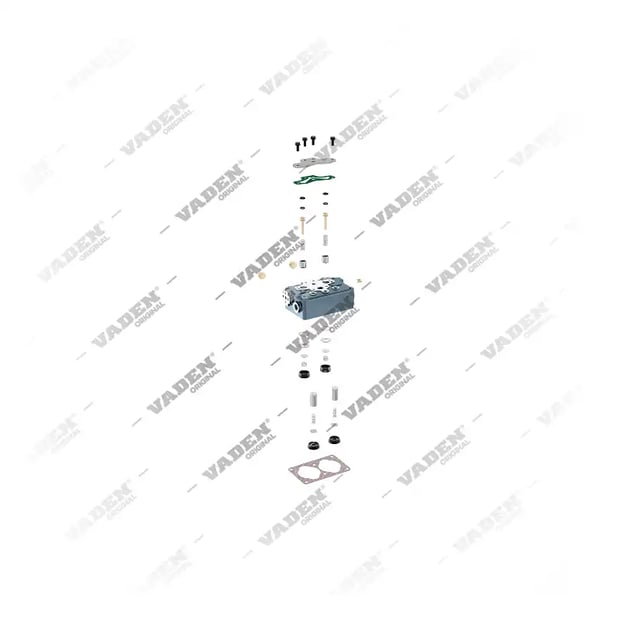 2) 107082, 25 07 50 Silindir Kapak, Kompresör Parçaları, Vaden