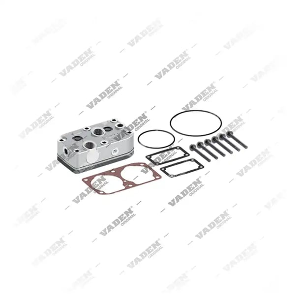 1) , 13 11 60 Cabeçote, Kit reparo do compressor de freio a ar, Vaden