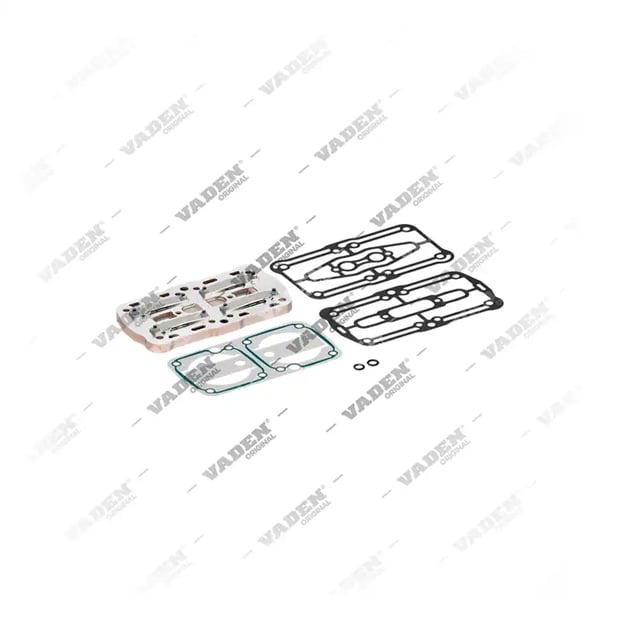 1) 51541246005,K019525, 1200 019 650 Placa da válvula, Kit reparo do compressor de freio a ar, Vaden