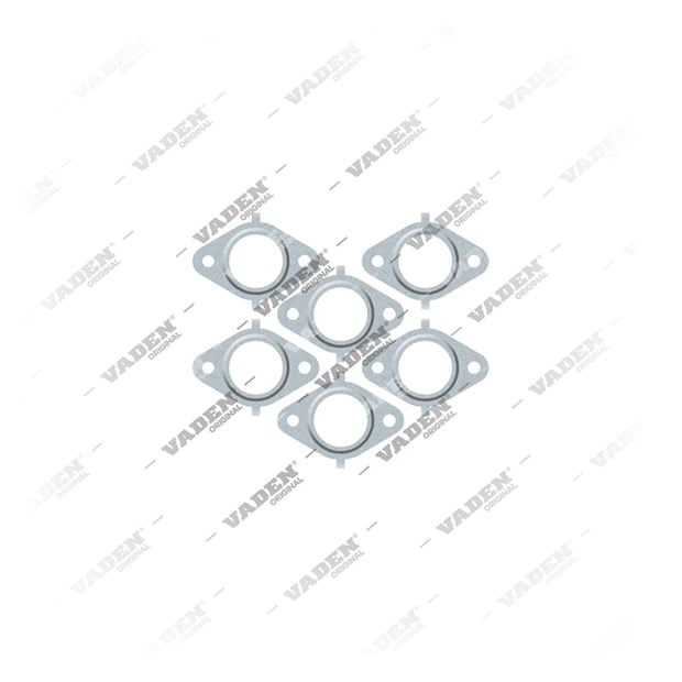 1) 4601420080,5411420180,5411420280,5411420380,5411420480, 1100 01 007 Gasket, Exhaust Manifold, Vaden