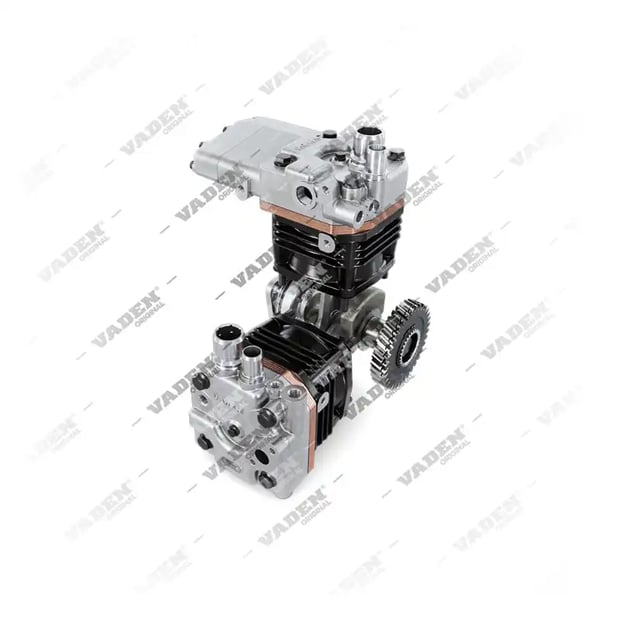 1100 320 001 Twin Cylinder, Air Compressor - Front Perspective View