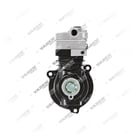 1300190003 (7600 850 006, 8131848, 7408131848 con ingranaggio), Doppio cilindro, Compressore d'aria - Rear View