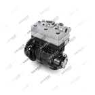 1700035003 (7600 850 006, 8131848, 7408131848 con ingranaggio), Doppio cilindro, Compressore d'aria - Rear Perspective View
