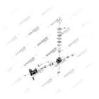 K035435N04,K071325N04,K082266N00,K082266N04,K118690N00,K118690N04,LS3907,51540007144,51540007145,51540007146,51540007147,51540007152, 1200 210 003 Kavramalı, Kompresör, Vaden