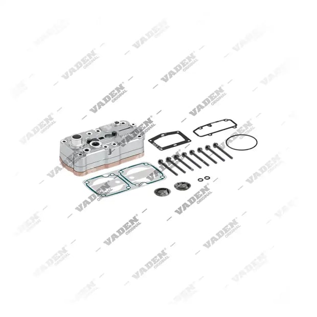 1) , 12 01 80 Cabeçote, Kit reparo do compressor de freio a ar, Vaden