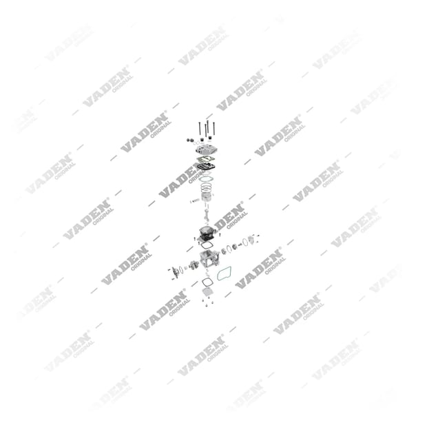 9) 51540007074,51540007110,51540007128, 1200 130 002 Monocilindrico, Compressore d'aria, Vaden