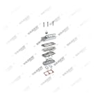 , 19 11 50 Cabeçote, Kit reparo do compressor de freio a ar, Vaden