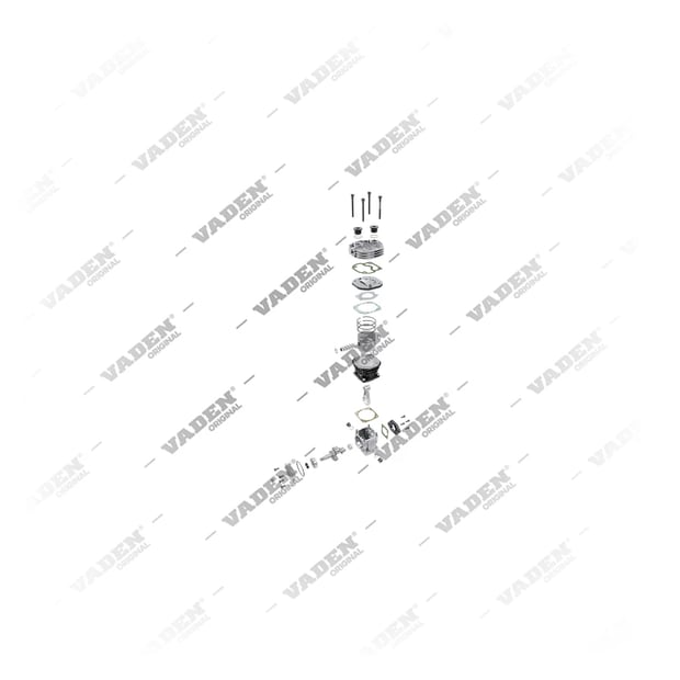 9) I58889,I58889AT,I80864,LP1828,0011315401,0011315501,0021313601, 1100 170 002 Tek Silindirli, Kompresör, Vaden