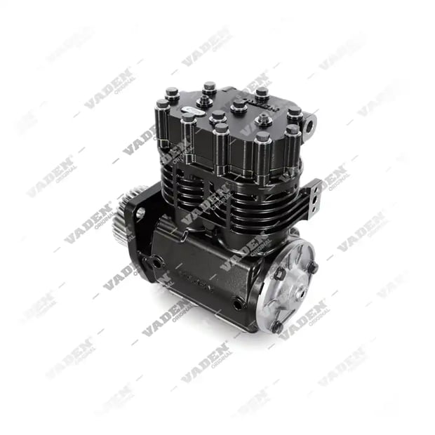 2) 1080437,1186722,1188844,1570594,1590264,1612335,1186722SP,KZ433,KZ433\1RM,KZ433\1X50, 1300 130 002 (7600 750 004, 423087 com engrenagem) Cilindro duplo, Compressor de ar, Vaden