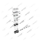 51540007079,51540007120,51540007130,51540007135,51540009079, 1200 070 001 Çift Silindirli, Kompresör, Vaden