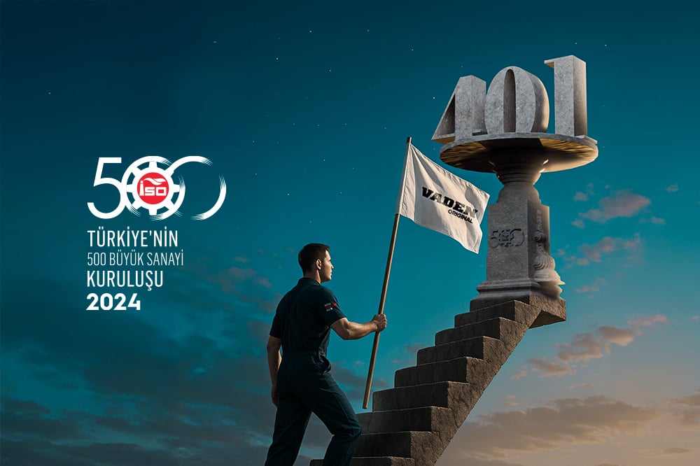 Türkiye’nin 500 Sanayi Kuruluşu Arasından 401. Sıradayız!