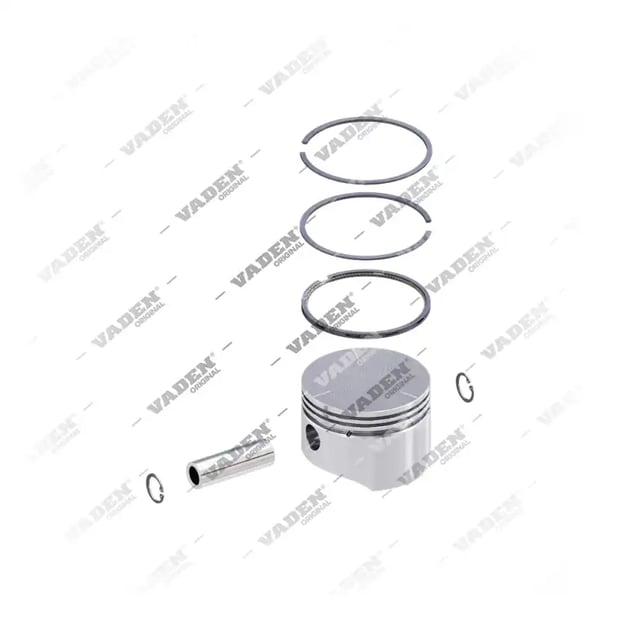 7000 861 100 Ø86,00mm (STD) Piston & Segman, Kompresör Parçaları - Front Perspective View