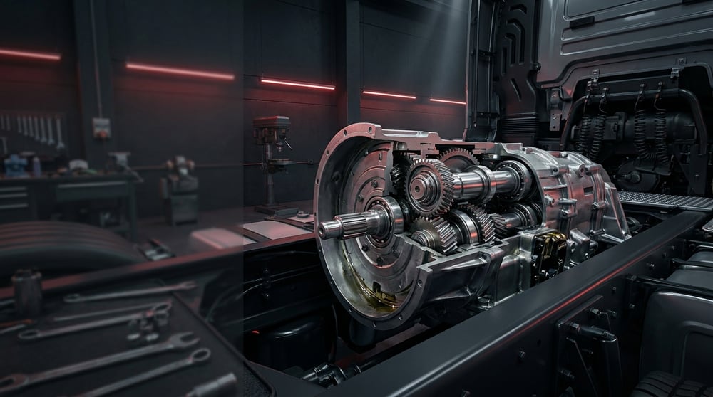 Heavy-Duty Truck Gearbox: Faults, Replacement & Maintenance