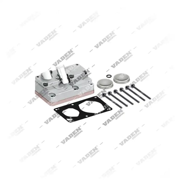 A0011309315 MERCEDES BENZ AROCS 2558 Testa del cilindro, Kit di riparazione per compressori per freni ad aria - Front Perspective View