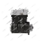 1300010002 (7600 850 004, 8170446, 7408170446 con engranaje), Bicilíndrico, Compresor de aire - Right Side View