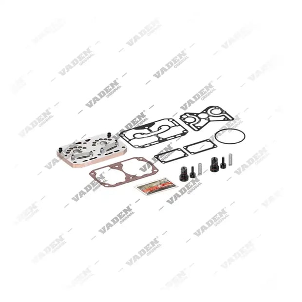 1) , 1800 070 760 Kit de reparação, Kit reparo do compressor de freio a ar, Vaden