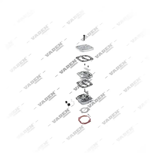12 02 50 Cabeçote, Kit reparo do compressor de freio a ar – imagem 2