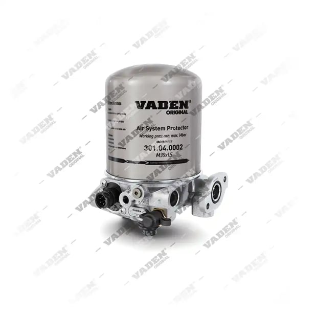 0004309615 MERCEDES BENZ ATEGO 2 715 Vollständig, Lufttrockner, Druckluftanlage - Front Perspective View