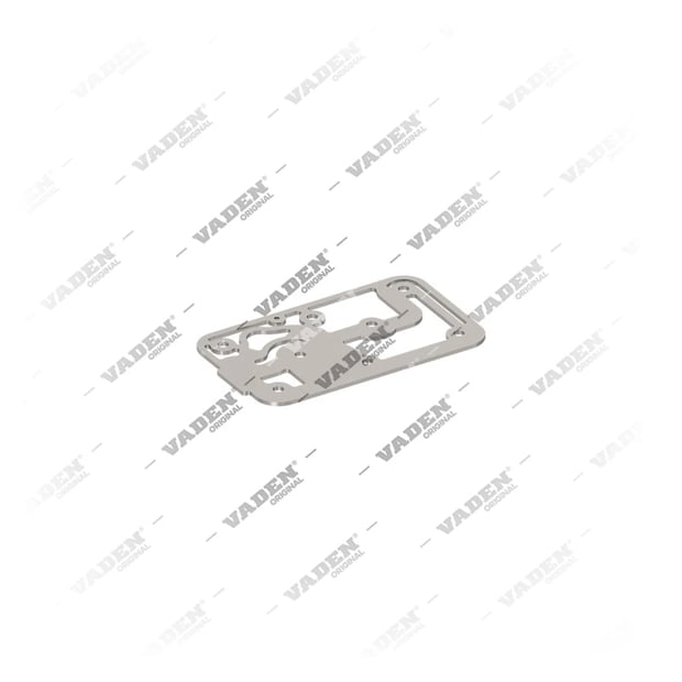 1) , 2900 080 350 Placa de arrefecimento, Kit reparo do compressor de freio a ar, Vaden