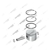 7000 751 101 Ø75,00mm (+0,25), Pistão e Anel, Kit reparo do compressor de freio a ar