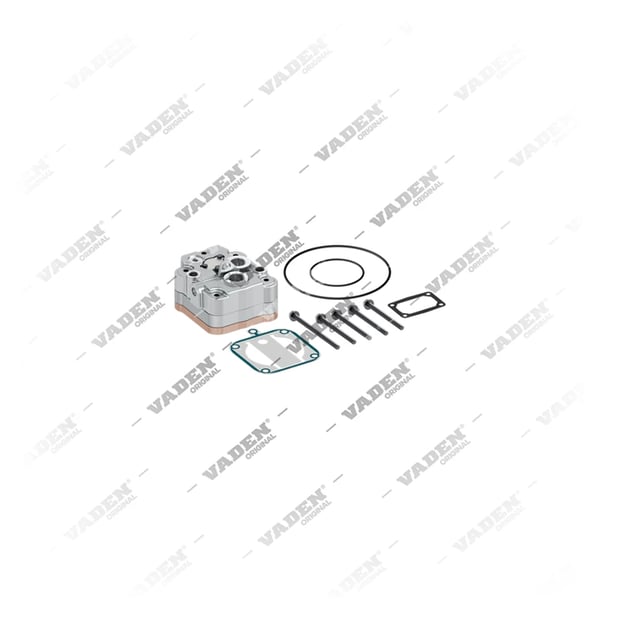 1) , 13 30 50 Cabeçote, Kit reparo do compressor de freio a ar, Vaden