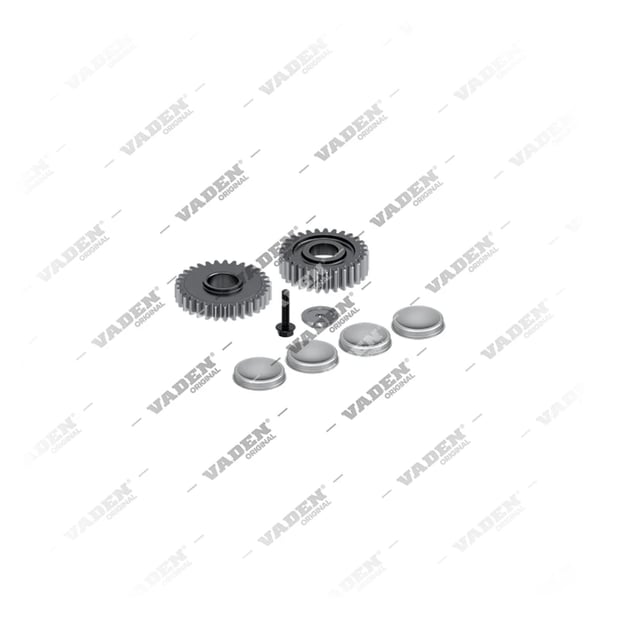 1) , 7600 921 006 Carreto, Kit reparo do compressor de freio a ar, Vaden
