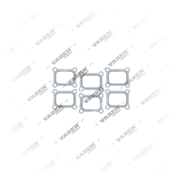 1400 01 009 X 6 Conta, Egzoz Manifold - Front Perspective View