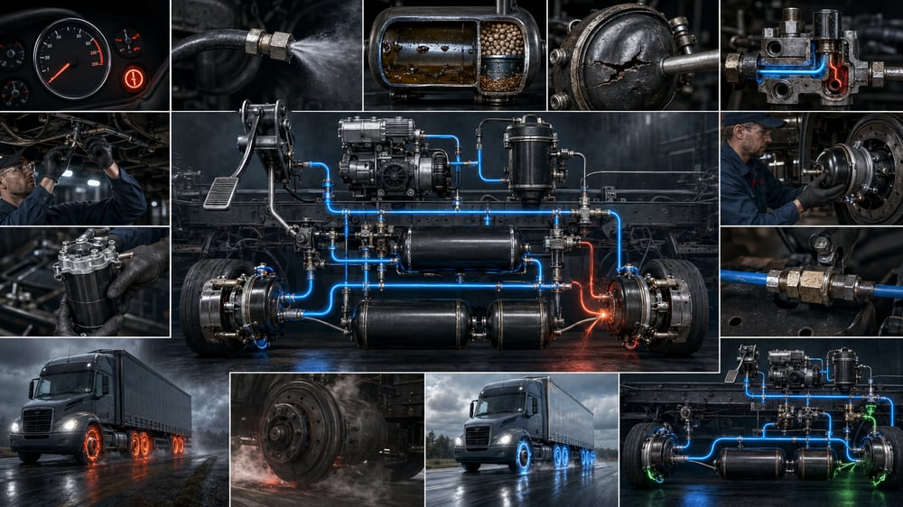 Air Brake Fault Diagnosis: Symptom, Cause, and Solution Guide