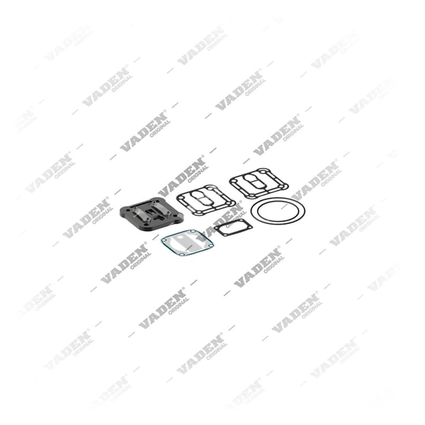 1) , 1700 100 750 Kit de reparação, Kit reparo do compressor de freio a ar, Vaden