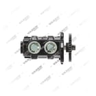 1300190003 (7600 850 006, 8131848, 7408131848 con engranaje), Bicilíndrico, Compresor de aire - Bottom View