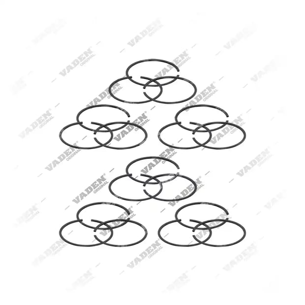 1) , 631201, Ø63,50mm (+0,25) 2,38+2,38+2,38+3,16+3,16, Segman, Kompresör Parçaları, Havalı Fren Kompresörleri, Vaden