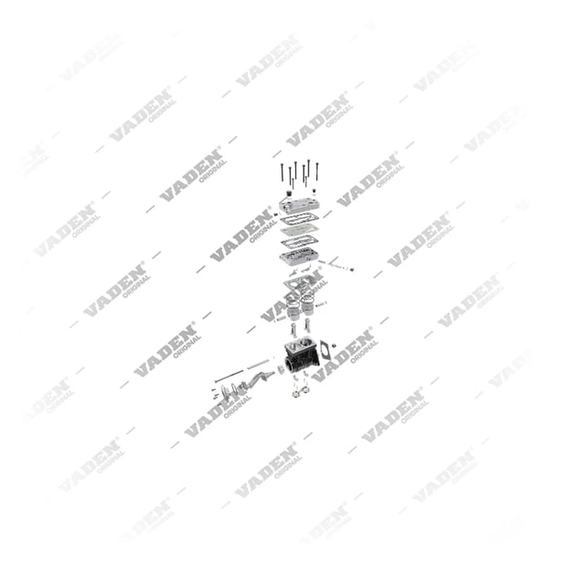 A4571304515SP1 MERCEDES BENZ (sem engrenagem), Cilindro duplo, Compressor de ar – imagem 9