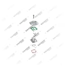 LK3515S1,LK3517S1,1180579S2,1181605S2, 20 07 50 Cabeçote, Kit reparo do compressor de freio a ar, Vaden