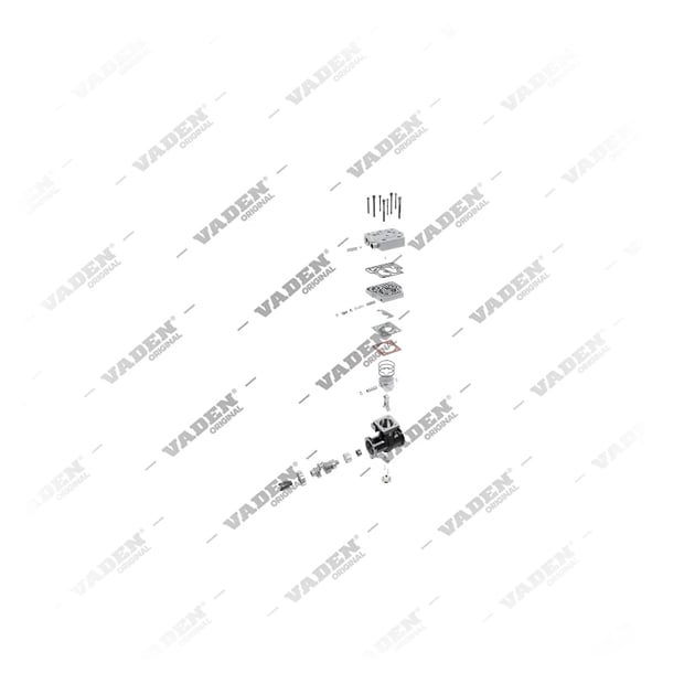 9) 3103403,3558163,3680441,4053825,4059825,4069825,4952756,9111535200, 2500 030 003 Tek Silindirli, Kompresör, Vaden