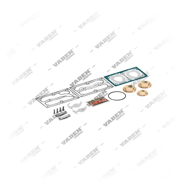 1) , 1600 080 101 Kit de reparação, Kit reparo do compressor de freio a ar, Vaden