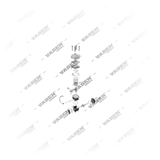 9) II15178,II15179,LK38,2RH145605, 2900 040 001 Tek Silindirli, Kompresör, Vaden