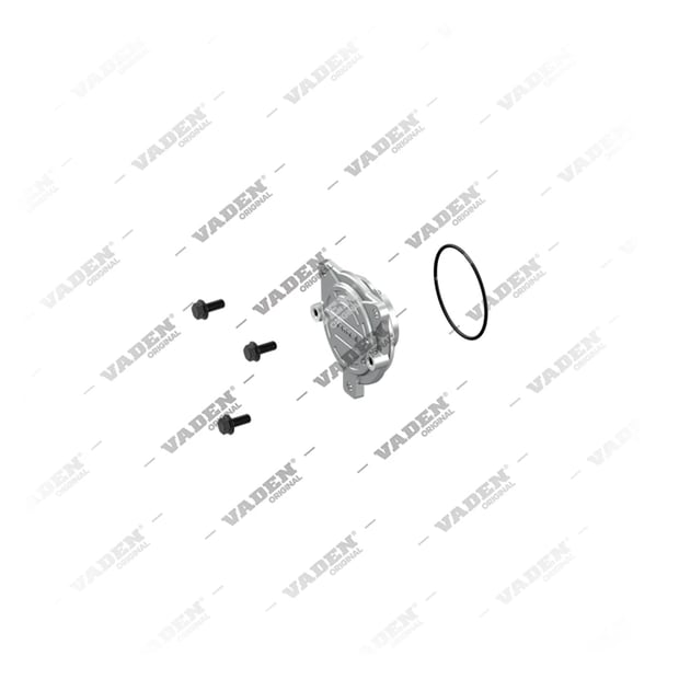 1) , 14 09 14 Flange da cambota, Kit reparo do compressor de freio a ar, Vaden