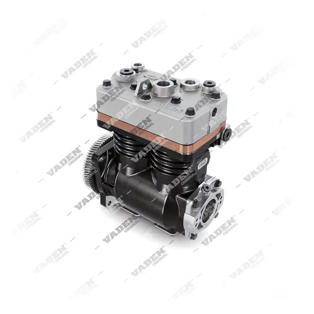 1400 010 004 (7600 880 006, 1376358 with gear) Twin Cylinder, Air Compressor – image 2