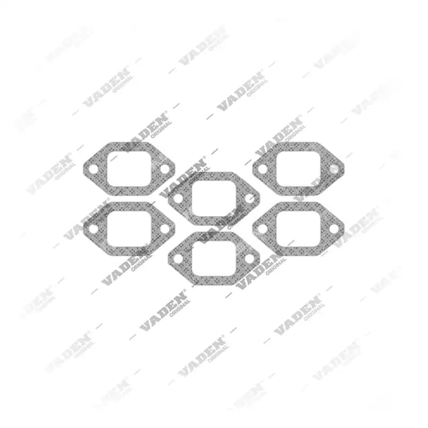 1500 01 006 X 6 Conta, Egzoz Manifold - Front Perspective View