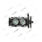 1300190012 (7600 850 006, 8131848, 7408131848 con ingranaggio), Doppio cilindro, Compressore d'aria - Bottom View