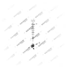 K000444,K001240,K0012402,K004489,K004489000,K004489X00,K118684N00,K118684X00,LP3980,51541007078,51541007087,51541007095,99541007039, 1200 012 001 Mono Cilindro, Compressor de ar, Vaden