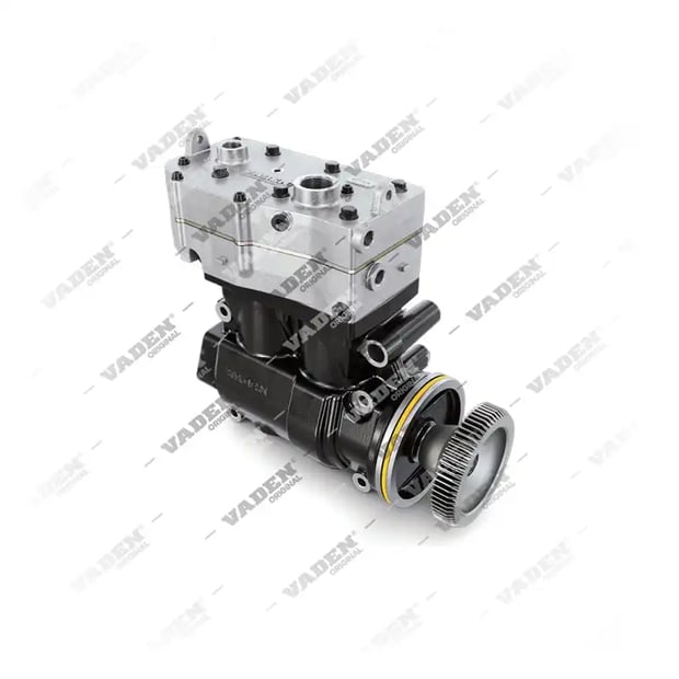 1) 9125180000,9125180010,9125180020,9125180030,9125180040,1674920,1681561,1687079,1696197,1696197R, 1600 120 001 Double cylindre, Compresseur d'air, Vaden