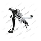 63009650012080,8235S96500112080,A0213485000,TDAS9650012080,9650012080,TDAS9650012080,S9650012080,S9650012080,S9650012080, 965 001 208 0 Senkronize Olan, Hidrolik Debriyaj Pedal Ünitesi, Vaden