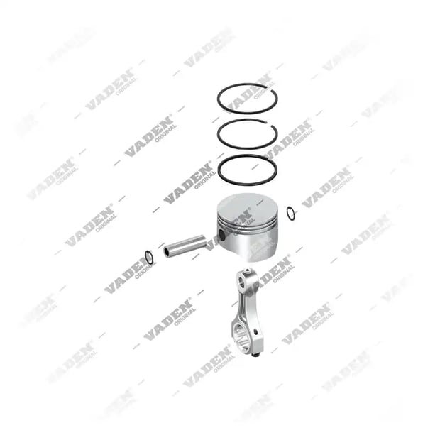 1) , 8000 820 001 Biyel Kolu & Piston, Kompresör Parçaları, Vaden